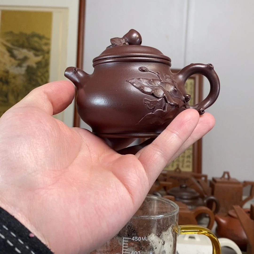 茶壶紫砂原矿泥料传统工艺制作