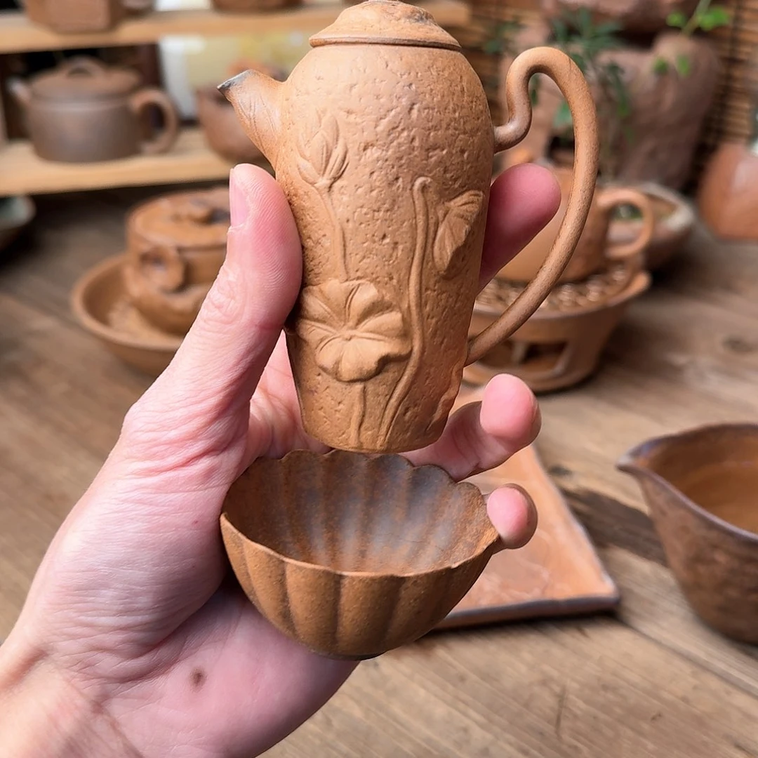 原矿老岩泥茶器系列