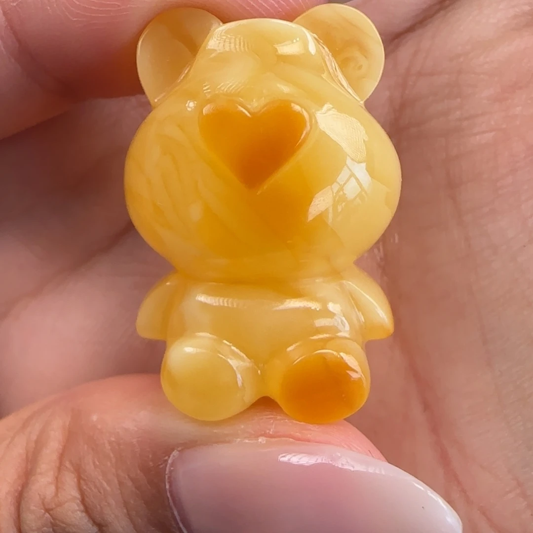 未镶嵌琥珀裸石D*蜜蜡