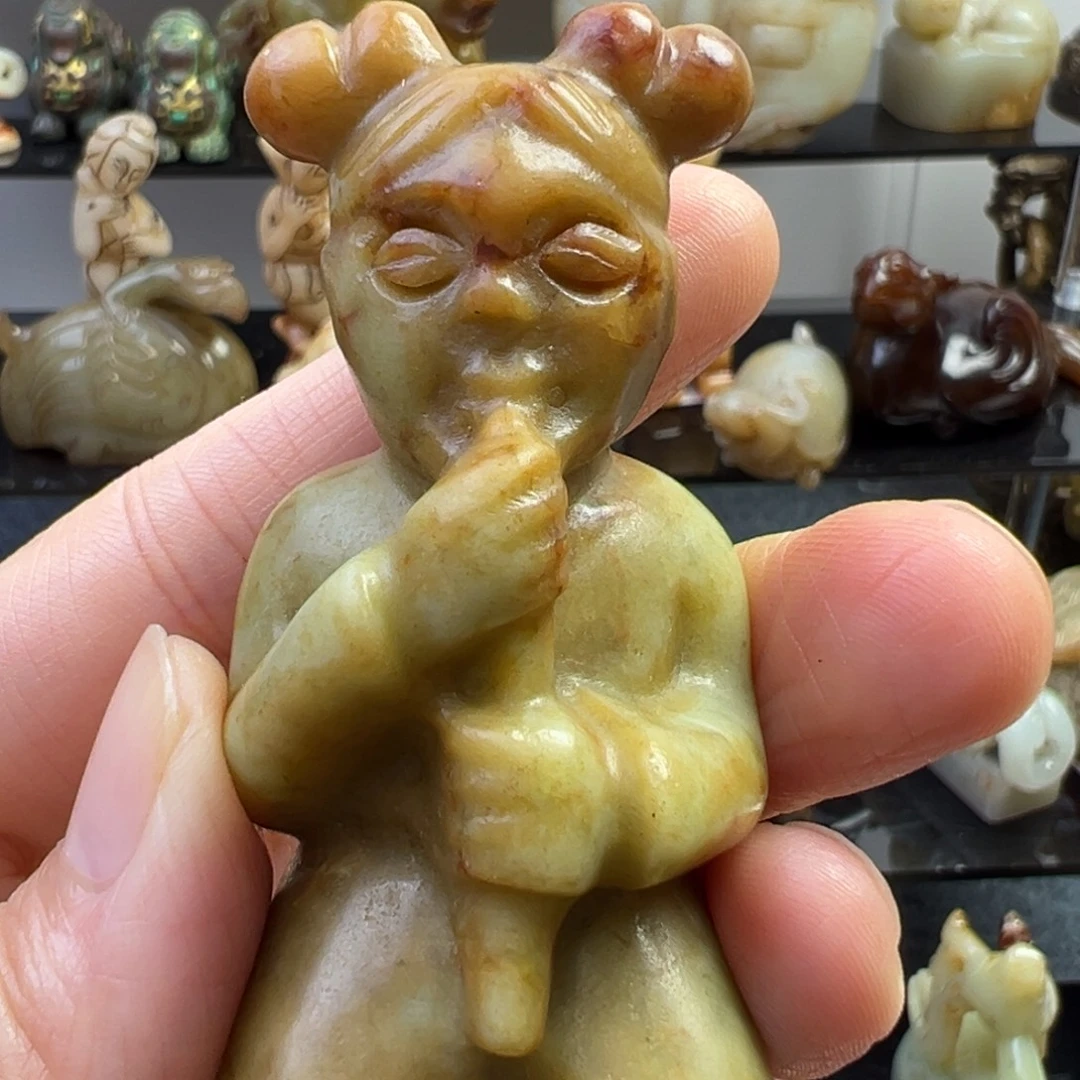 和田玉（糖玉）未镶嵌挂件