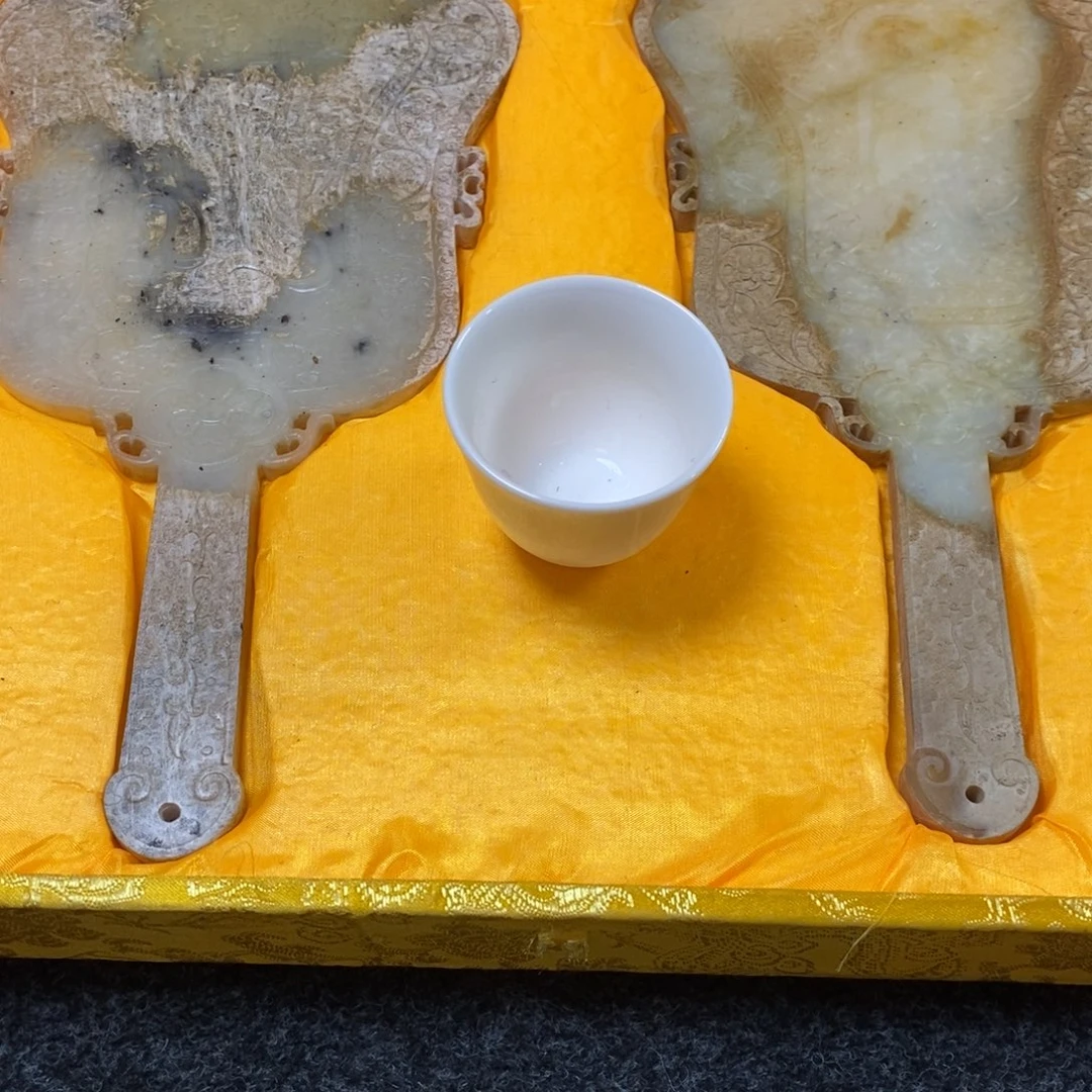 静***！瓷片精品美物大摆件