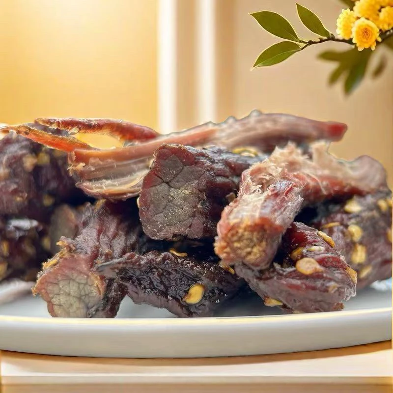 正宗云南黄牛干巴炭火烧烤嚼劲十足即食零食精选跑山牛新鲜后腿肉