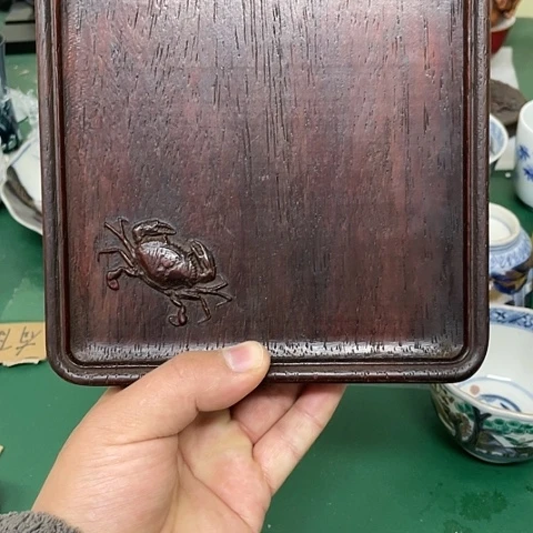 【闪购商品】碟钢****的中古工艺品回流瓷器