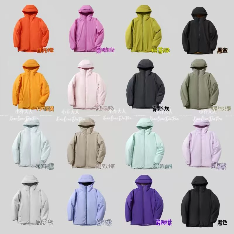 【行走色盘】户外轻量聚热锁温舒适百搭城市户外连帽女款棉服C2799