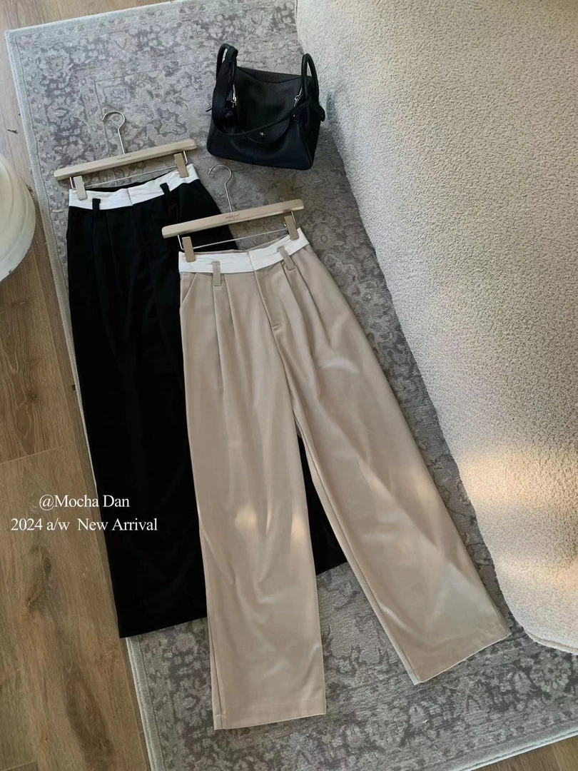 抹茶蛋#显瘦高腰百搭休闲裤#2019