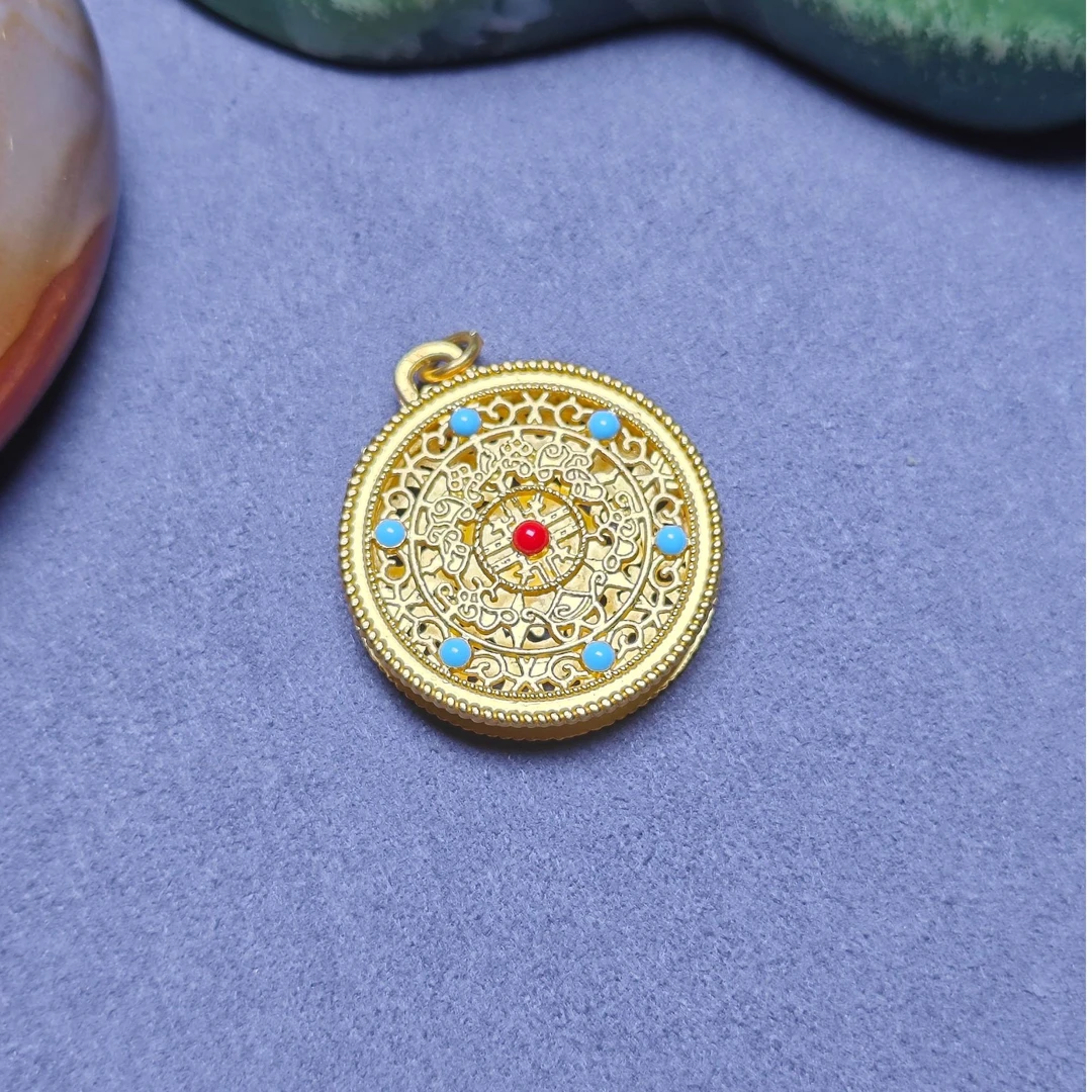 精致如意圆满吊坠/HG-DZ-5（多样性发货）