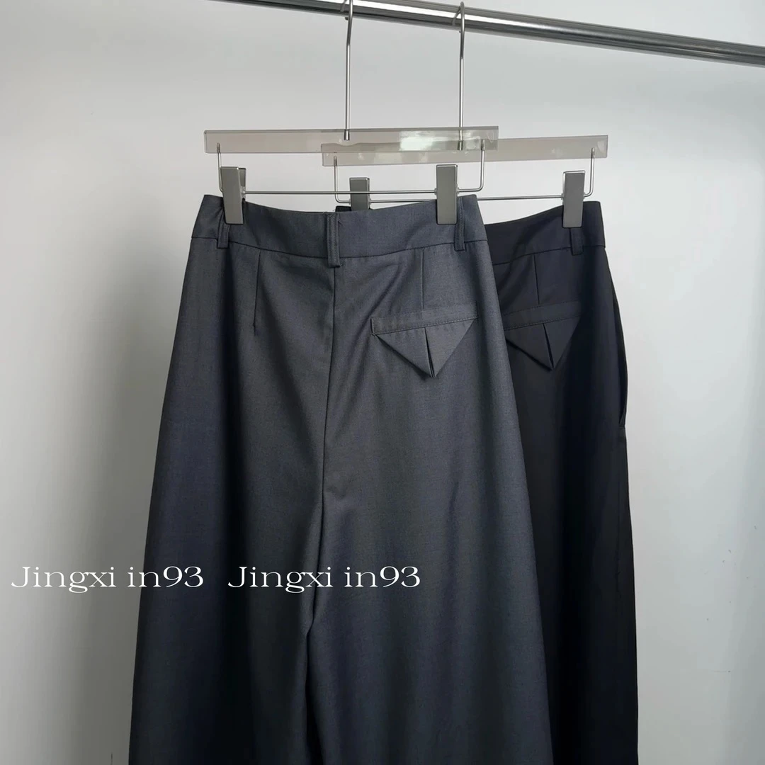 Jing Xi【休闲气球西装裤】气质简约显瘦设计师夏季百搭裤子