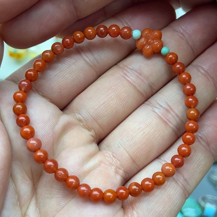 未镶嵌手链南红玛瑙