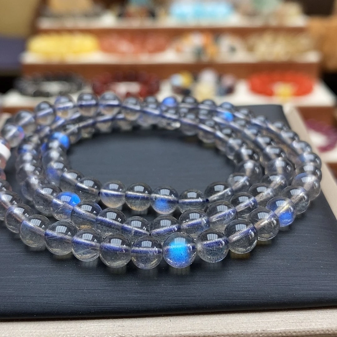 未镶嵌手链拉长石