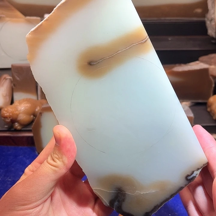未镶嵌和田玉（糖玉）挂件