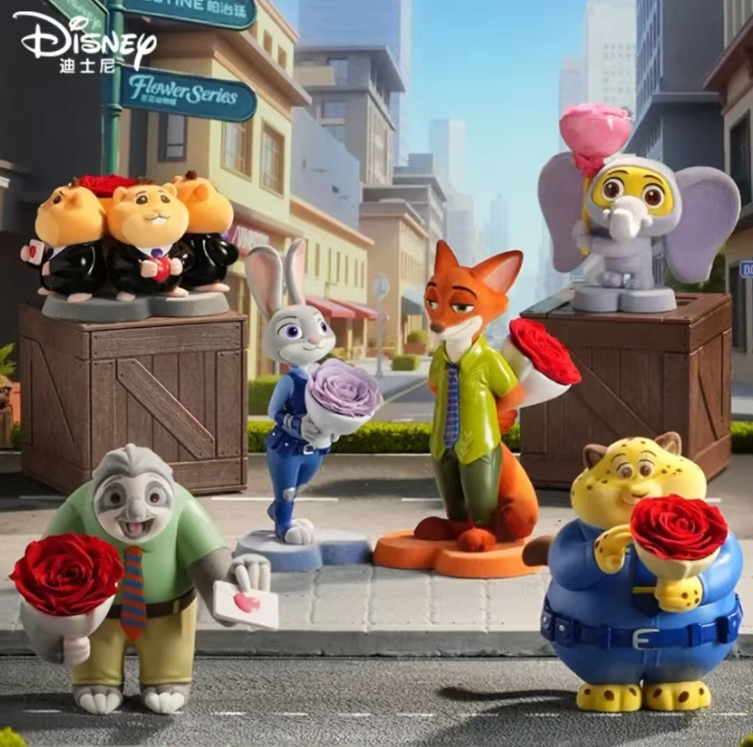 【疯狂动物城】花花动物城系列盲盒