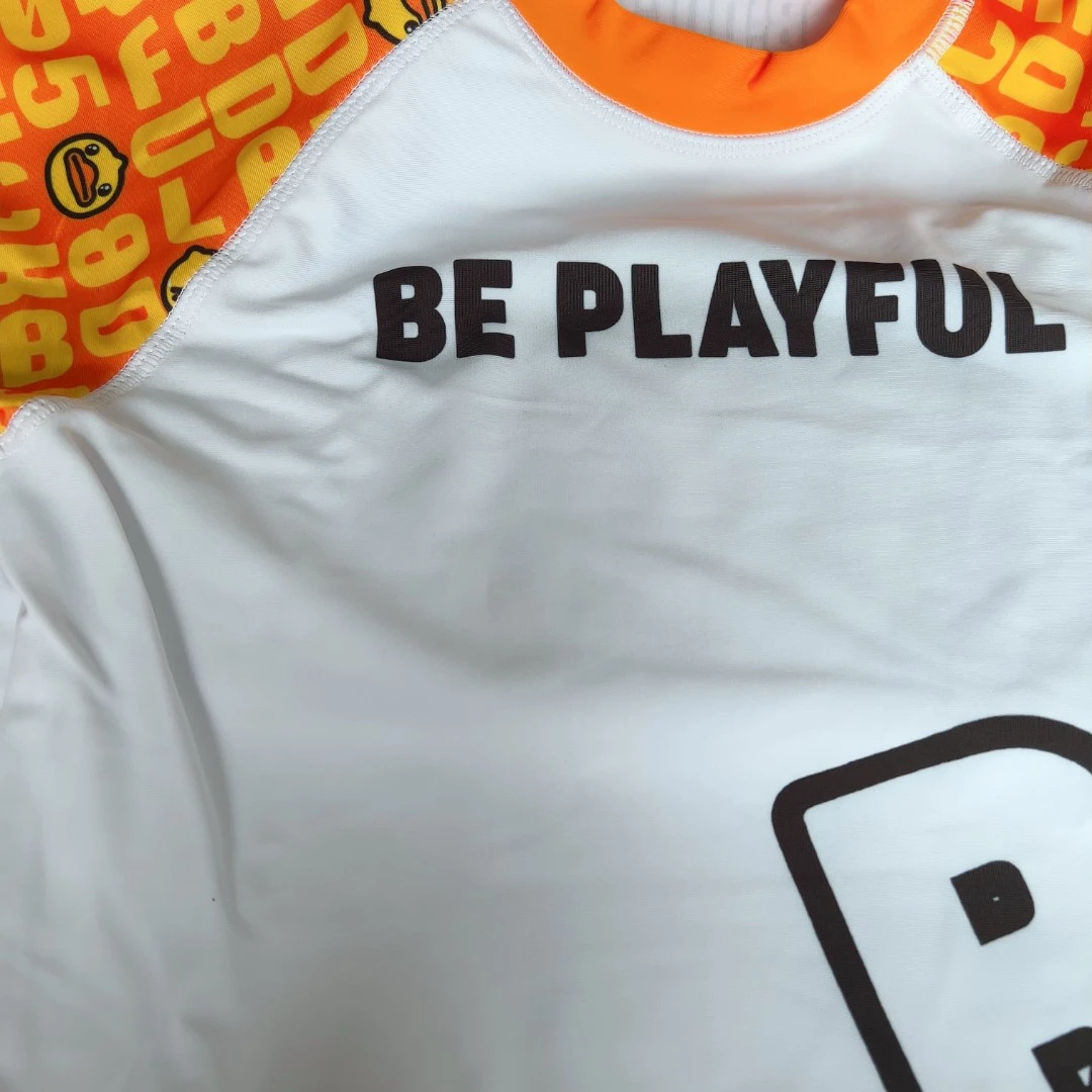 大庆仓 儿童分体体泳衣套装BD2152027-1库位地