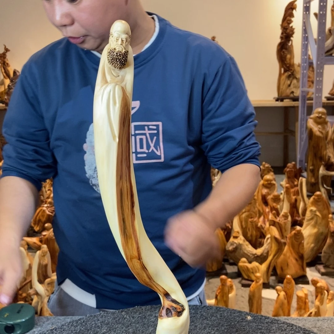 柏木（崖柏）太行崖柏根雕摆件