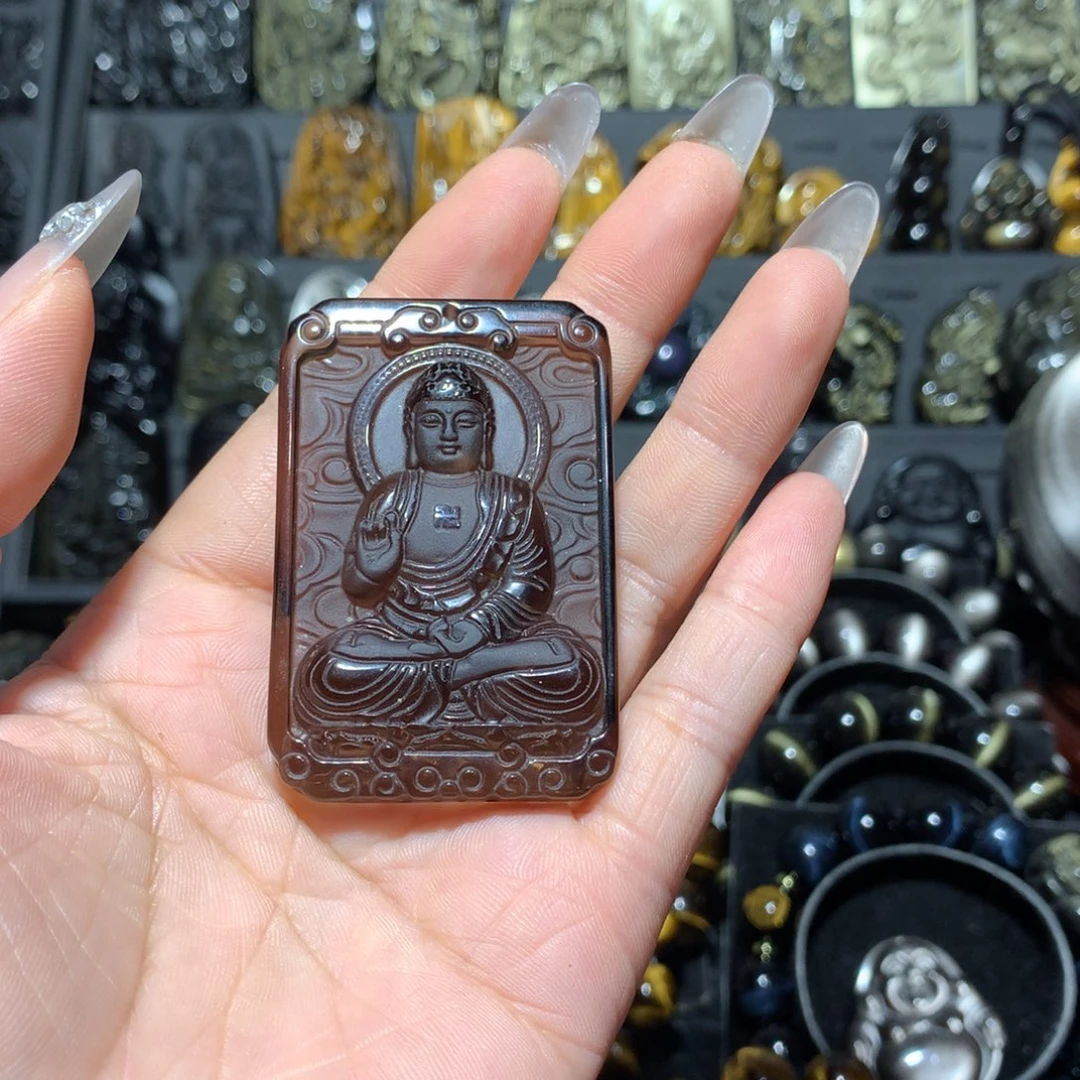 未镶嵌黑曜岩颈饰石****铺