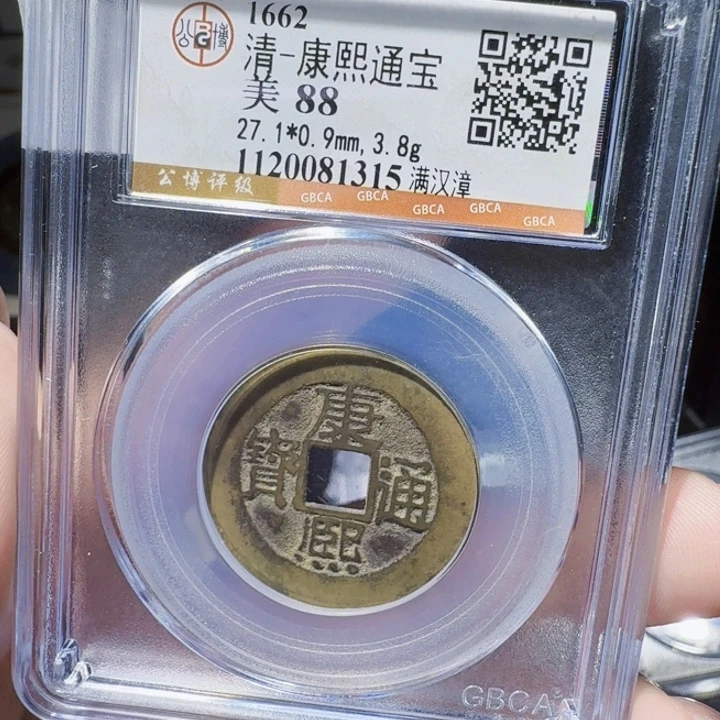 铜DX评级币一个，1315