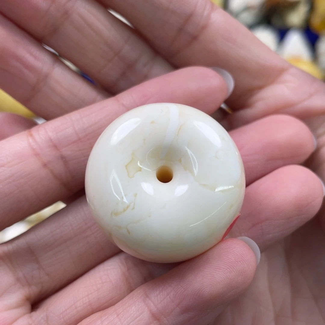 未镶嵌蜜蜡裸石琥珀蜜蜡平安扣