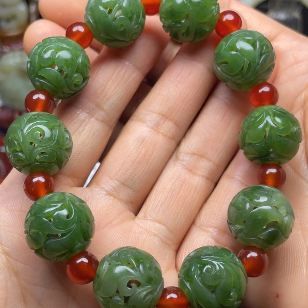 和田玉未镶嵌颈饰无**运