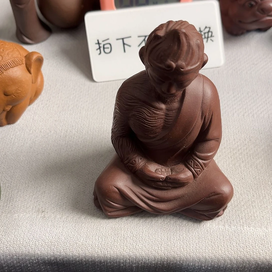 紫砂茶宠小*宙紫砂瑕疵