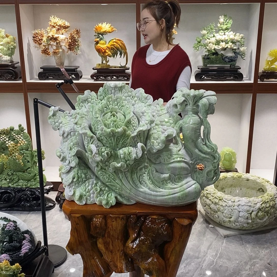 用***5玉山水摆件 玄关摆件