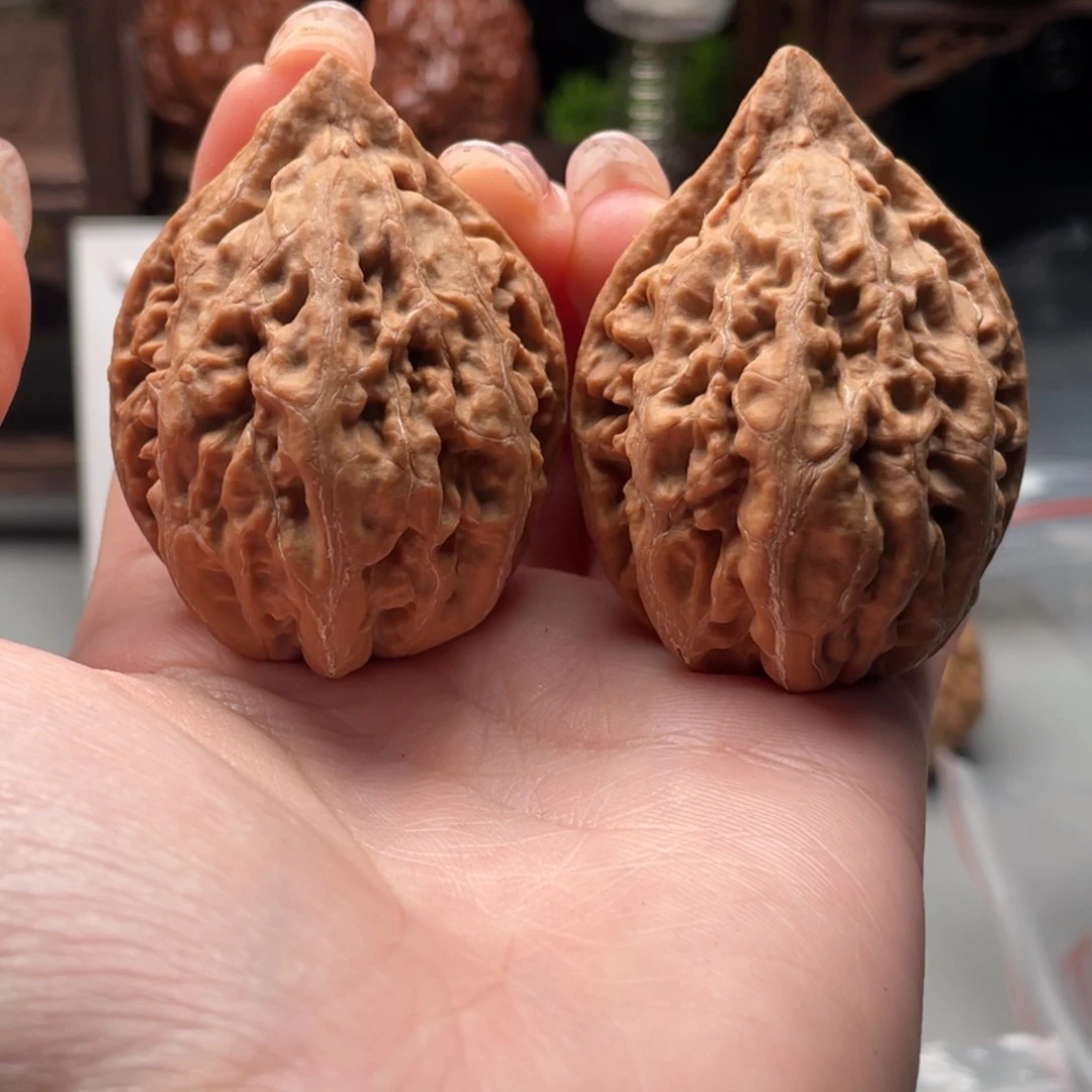 文玩核桃把件小楸千31磕尖