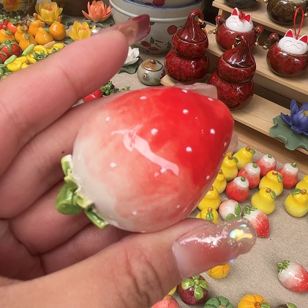 瓷片红红火火过大年