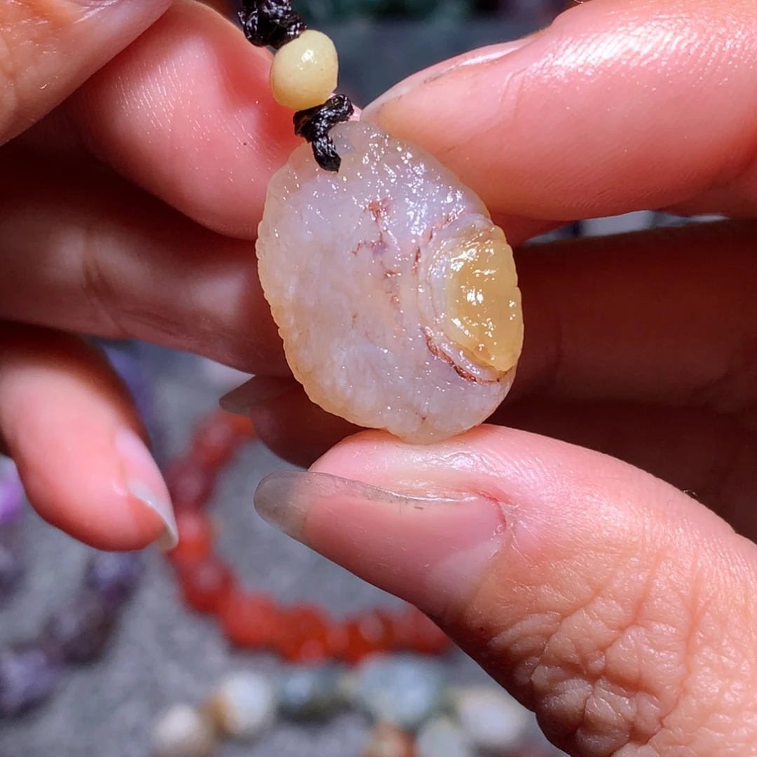 未镶嵌玛瑙/玉髓珠宝半成品