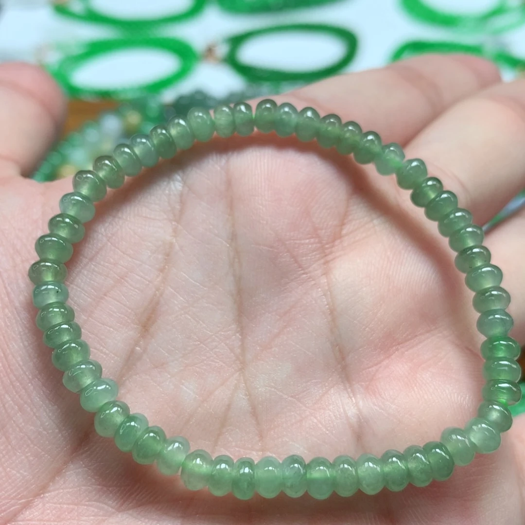 未镶嵌手链翡翠翡翠