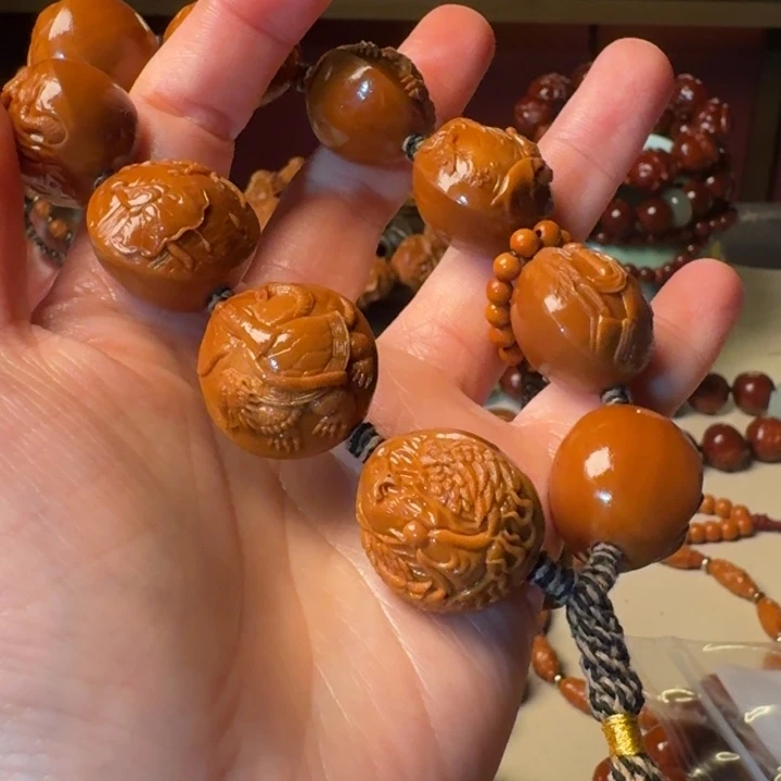 嘿***嘿橄榄核手串/手链手工无相