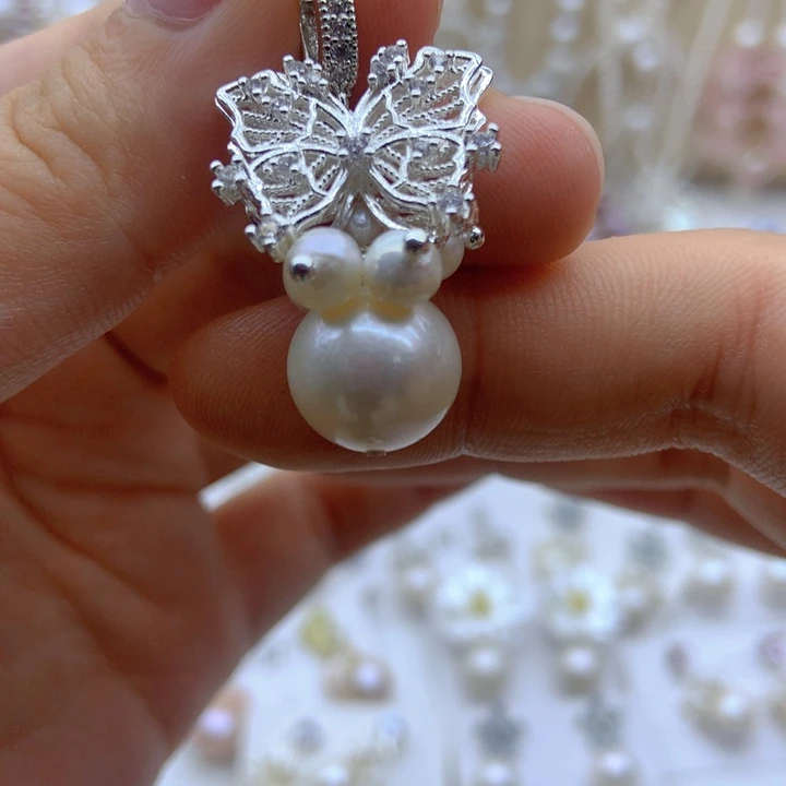 淡水珍珠未镶嵌颈饰