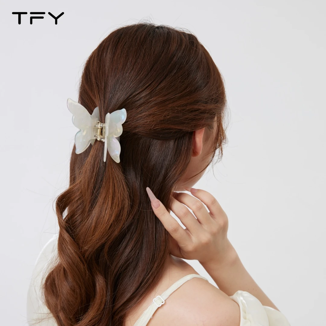 TFY蝴蝶抓夹女醋酸