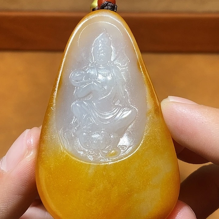 和田玉未镶嵌颈饰HX