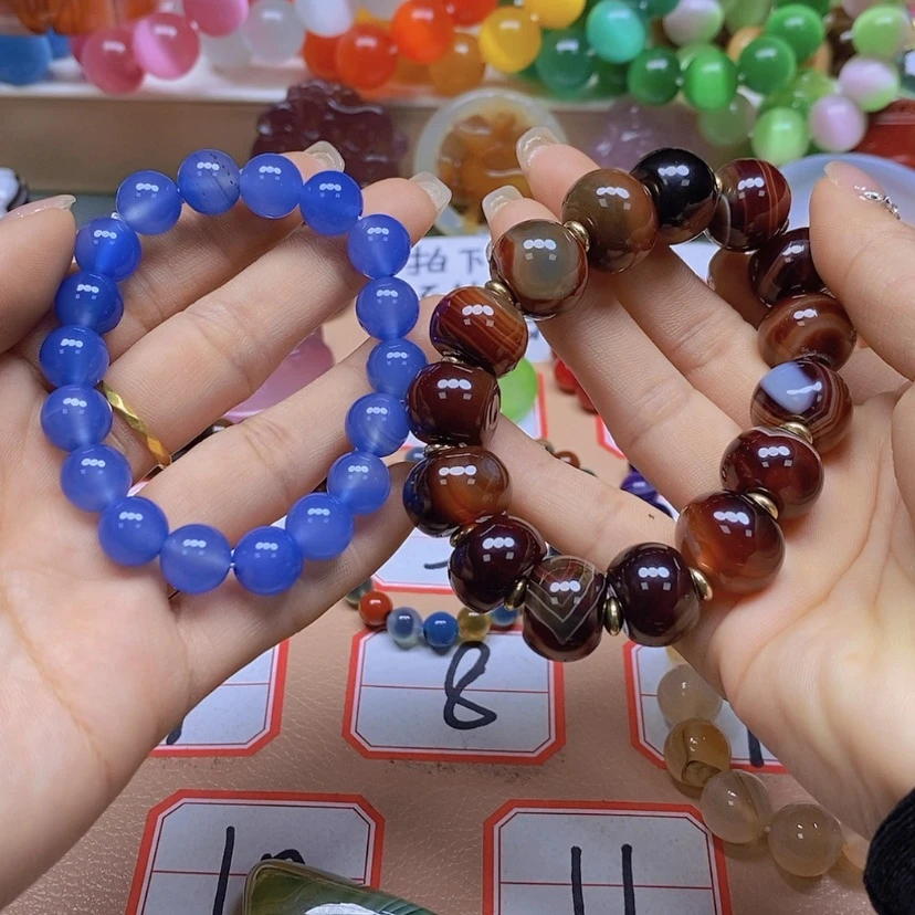 【闪购商品】玛瑙/玉髓颈饰未镶嵌晓*家