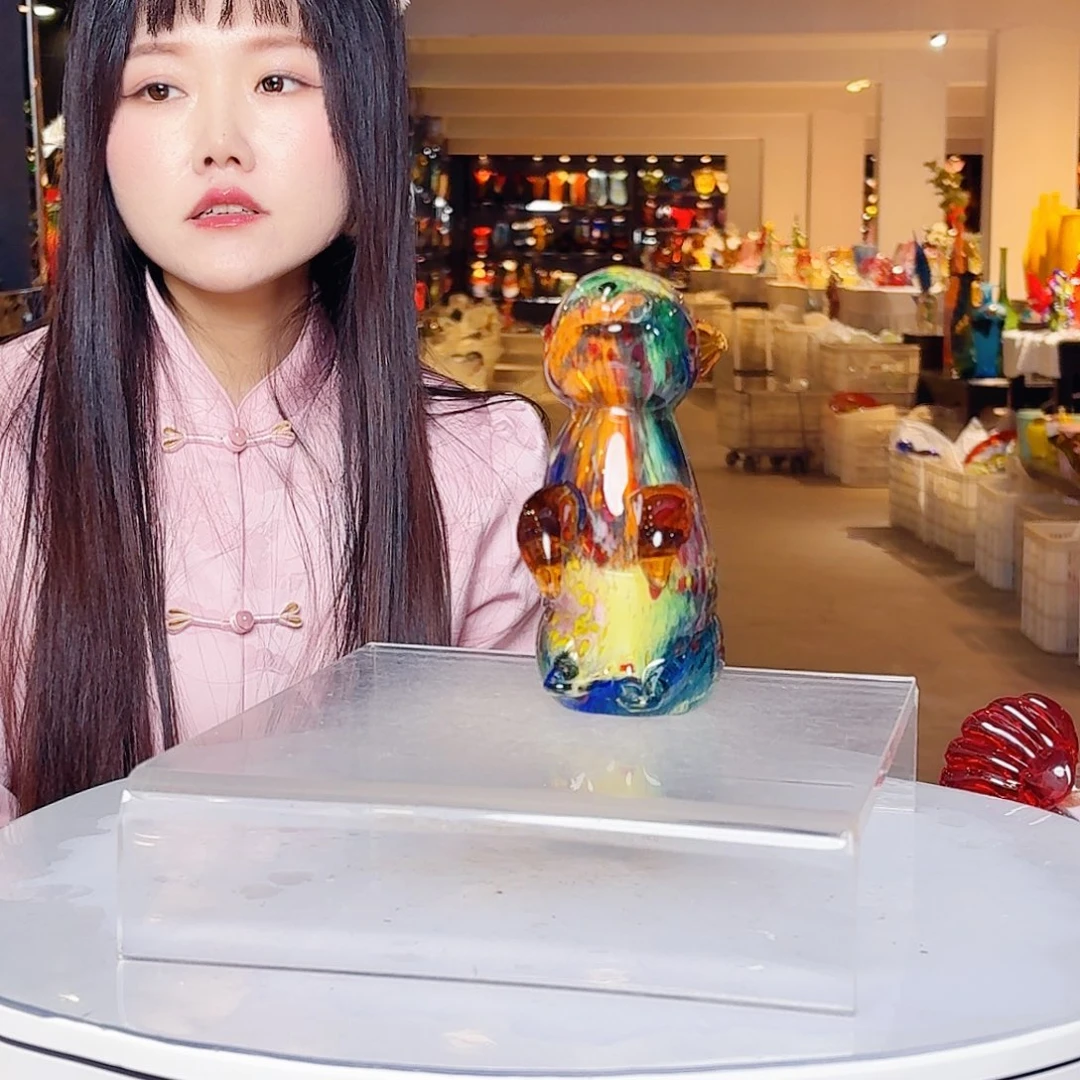 琉璃手工艺品琉璃塔和