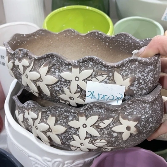 陶瓷外贸尾货多肉绿植陶瓷花盆