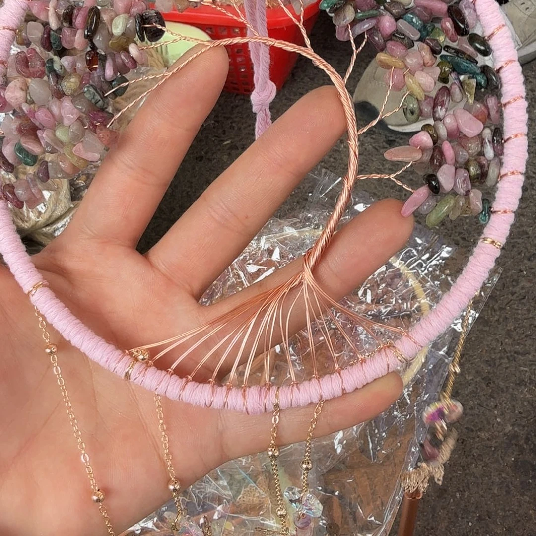 烟晶手链未镶嵌M****a碧玺