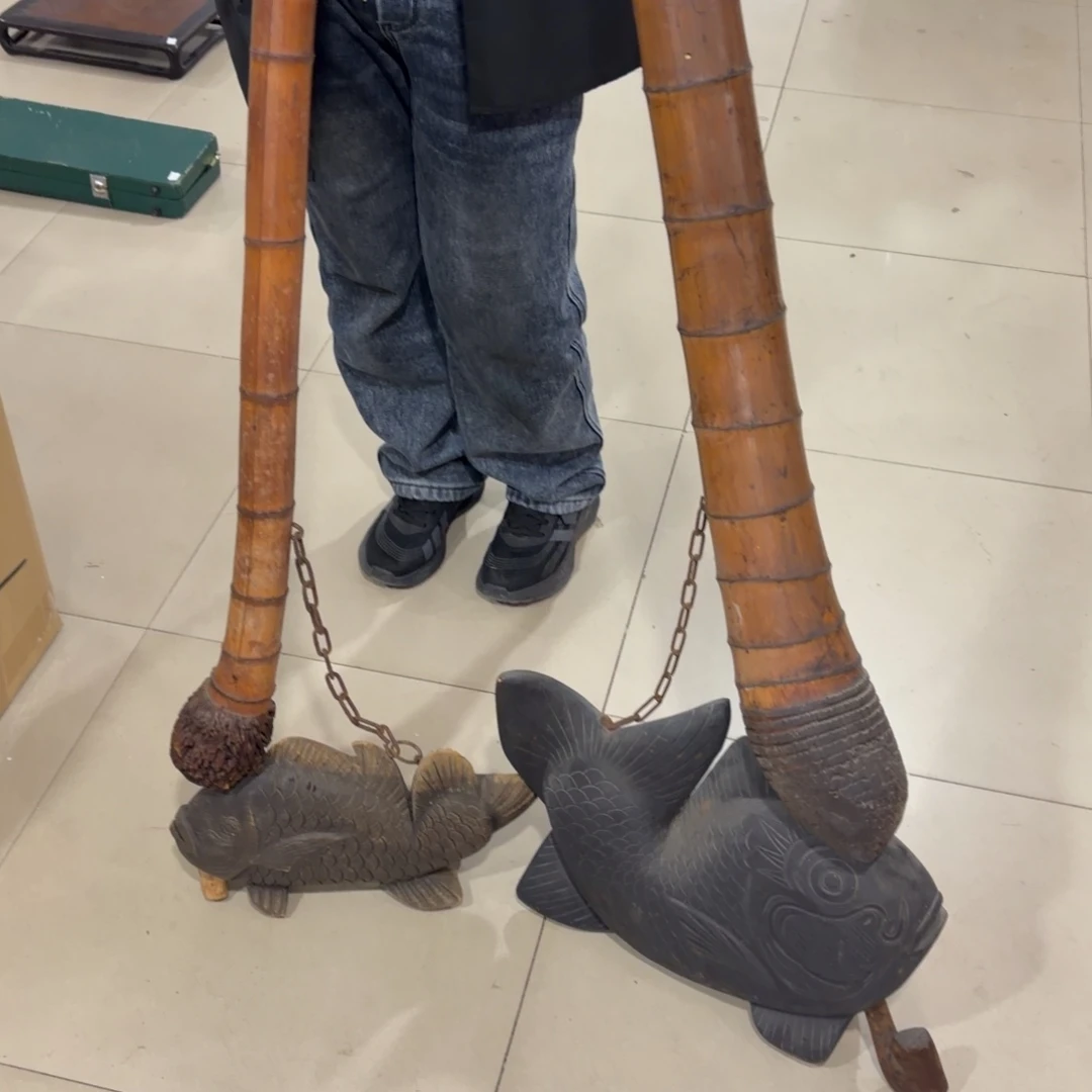 泷***隐竹般若中古美术工艺品