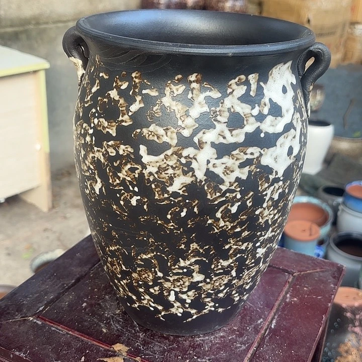 紫砂茶碗侘寂风口径20高度29