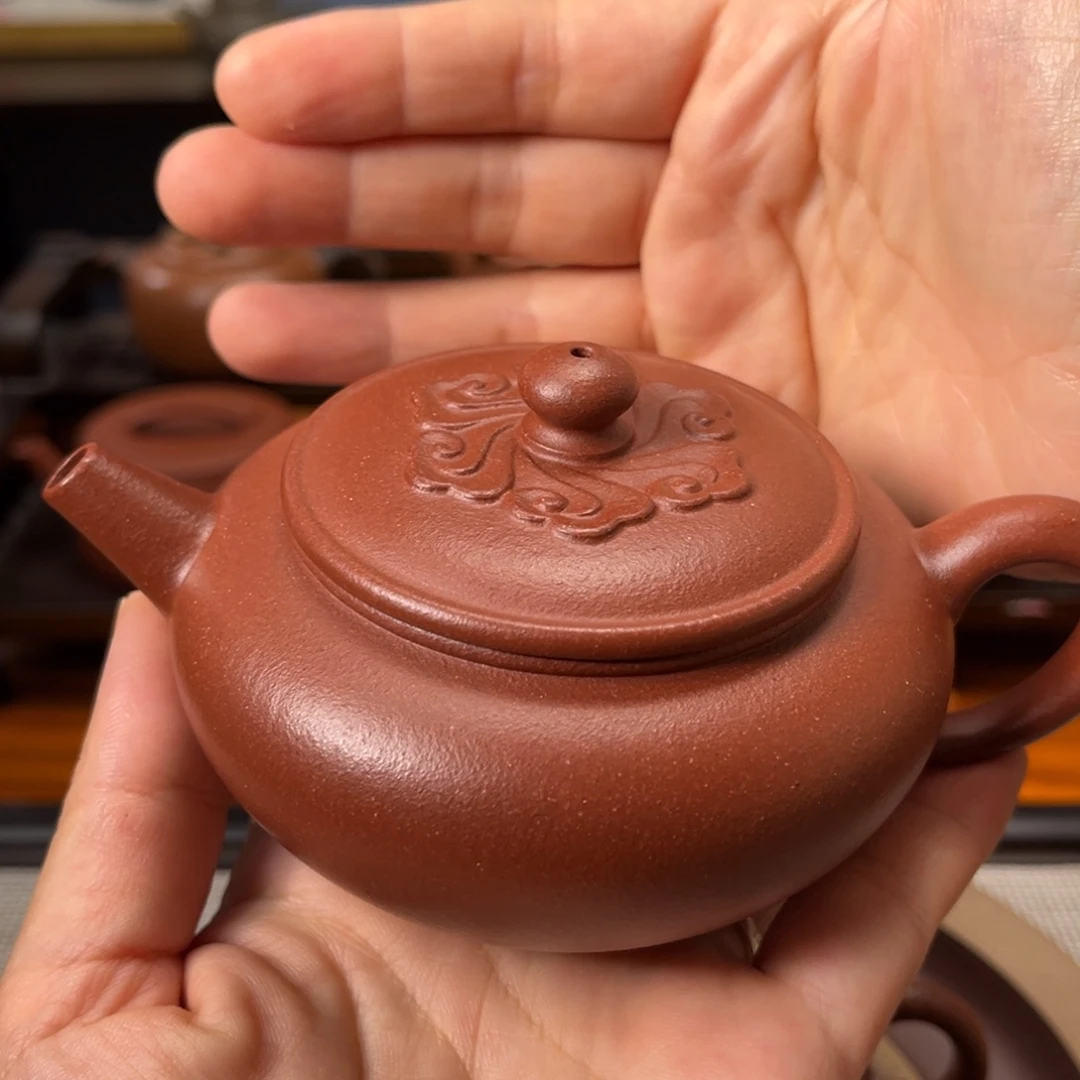 茶壶紫砂宜兴紫砂茶具半手工制作