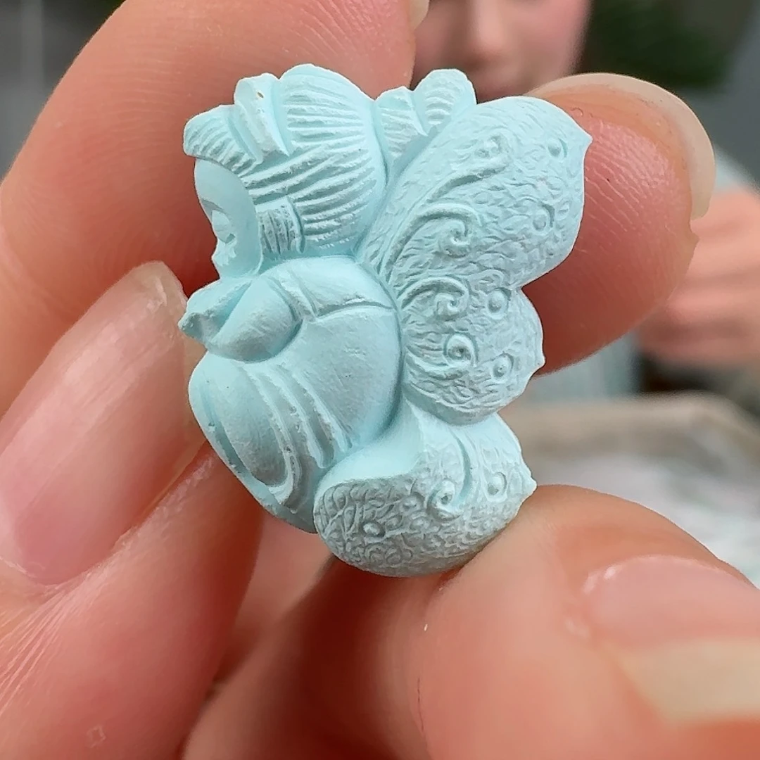 绿松石珠宝奇石未镶嵌