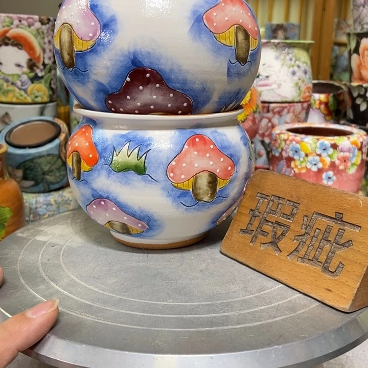 景德镇艺术手绘作品