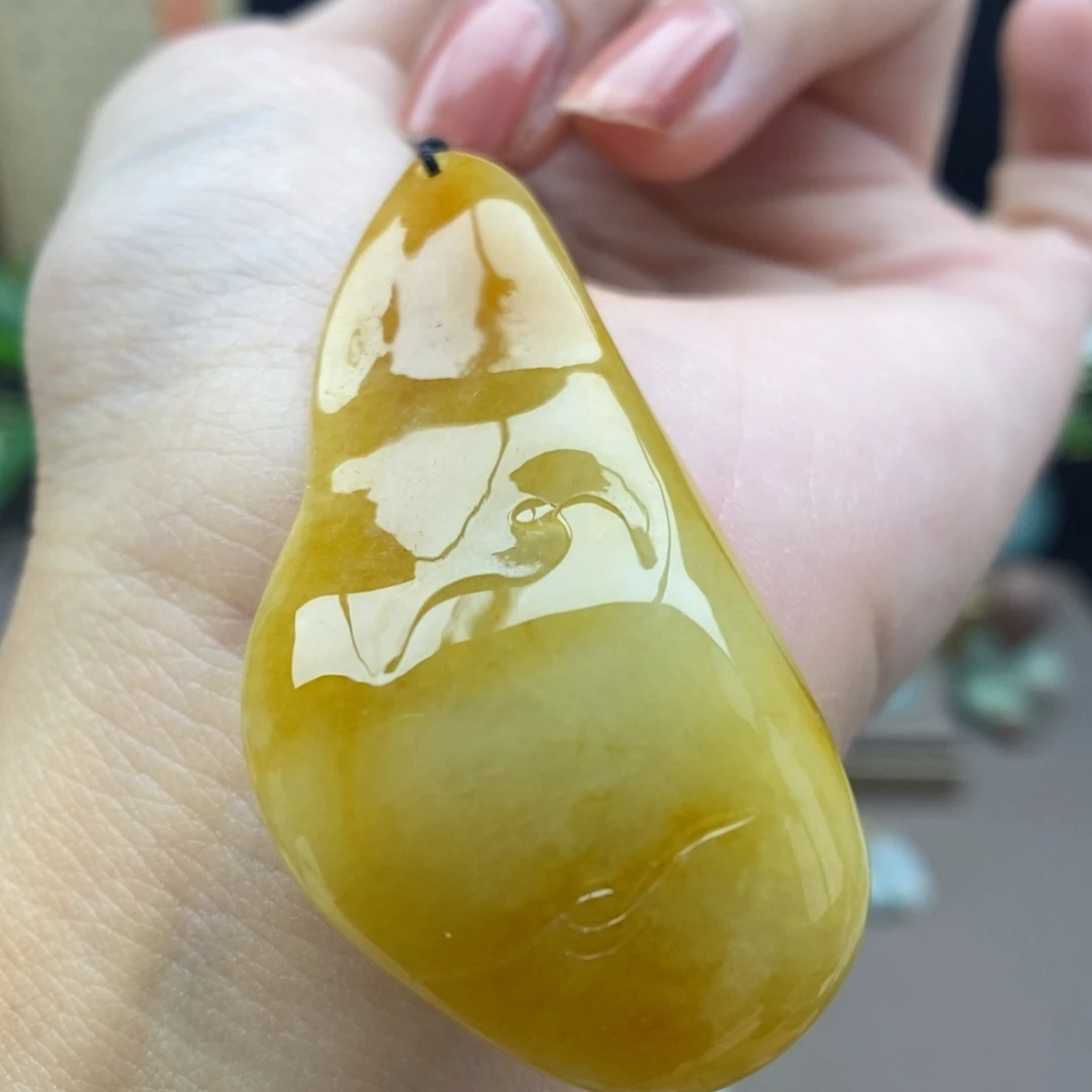 翡翠未镶嵌颈饰吊坠6