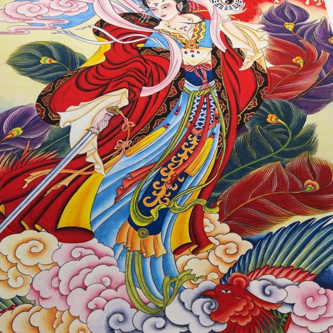 ****包书法李老师九天玄女
