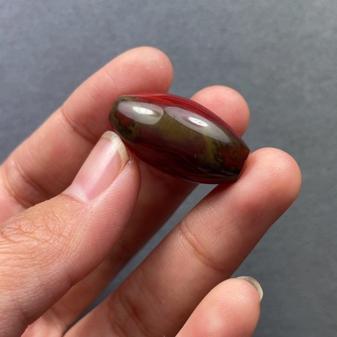 南红玛瑙未镶嵌配饰12.8mm
