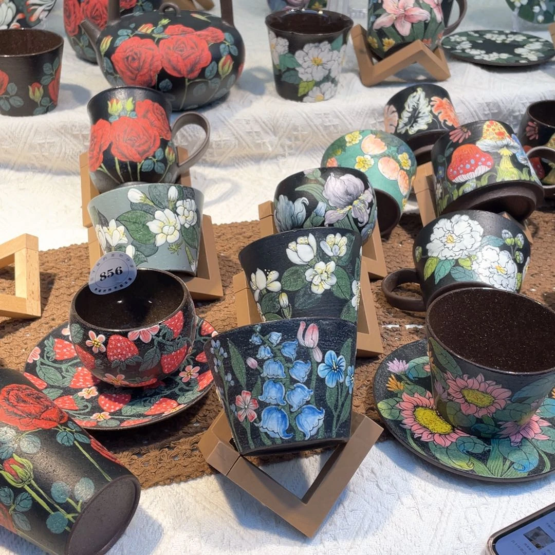 景德镇手工陶瓷杯