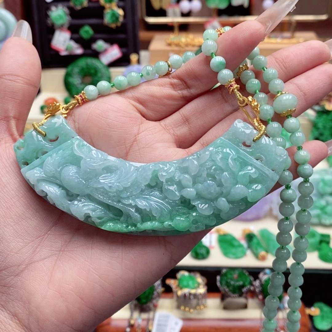 颈饰未镶嵌翡翠翡翠吊坠