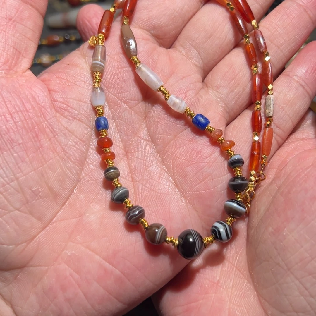 玛瑙/玉髓未镶嵌颈饰