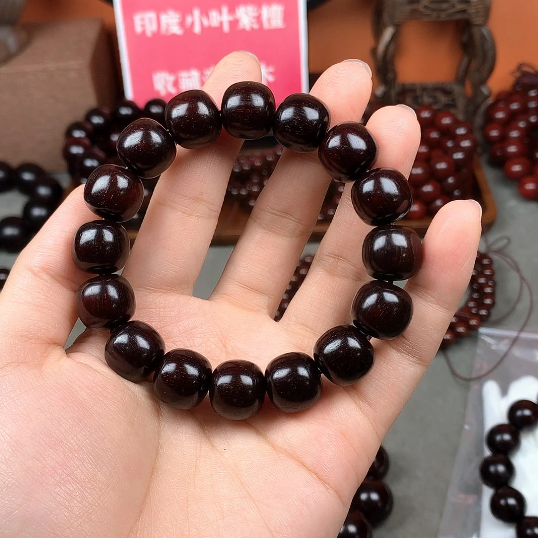 木宝阁小叶紫檀手串，尺寸1314mm（现货实拍）