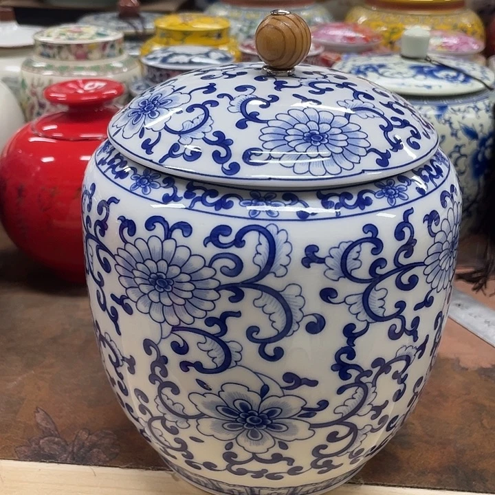 陶瓷罐茶叶罐密封罐储物罐