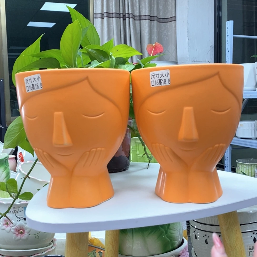 @夏西陶瓷花盆@@5838289