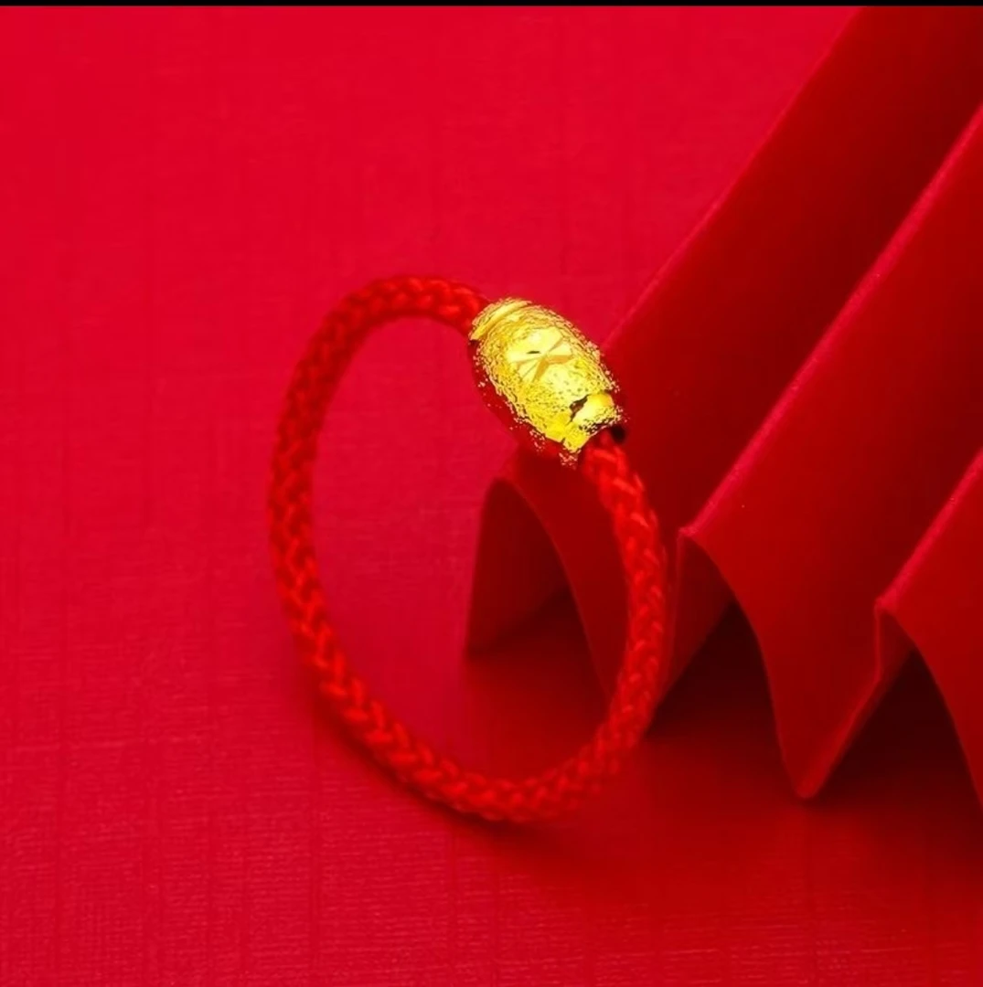 【新人补贴】999本命年转运手工编织转运珠红绳戒指